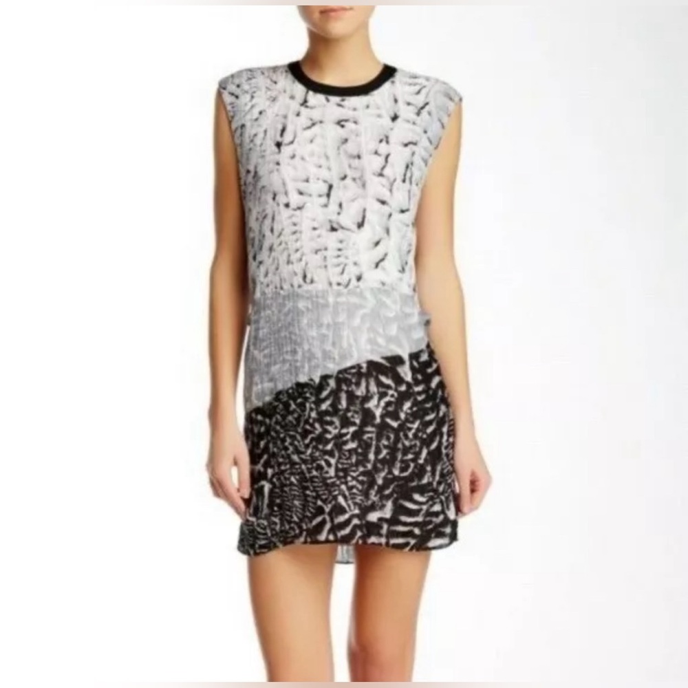 Helmut Lang Silk Shift Dress